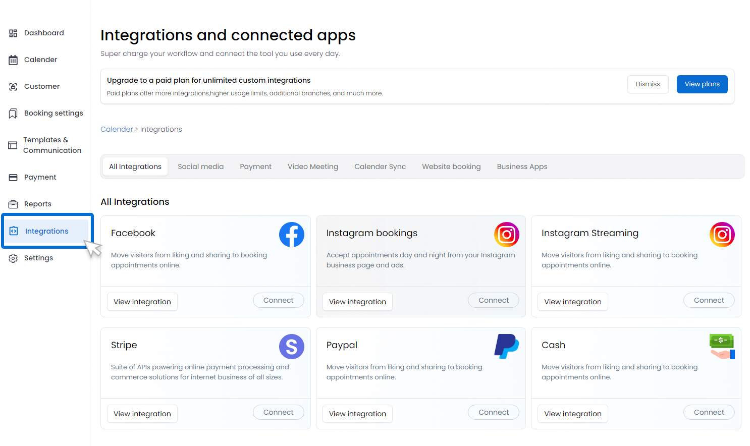 Integrations of Third-Party Tools